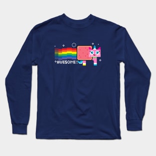 Awesome NyanKitty Long Sleeve T-Shirt